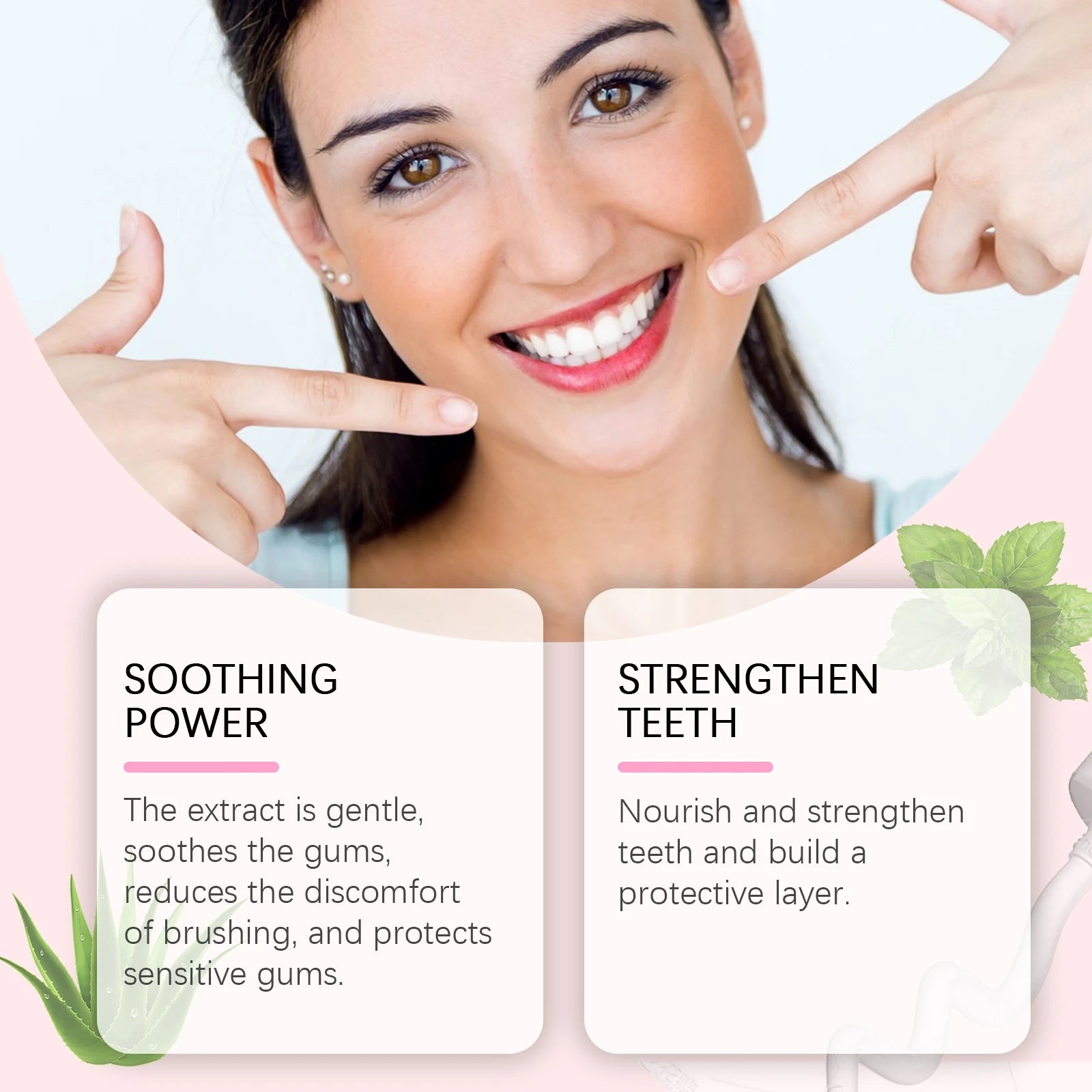 Dentifrice Oralhoe au Niacinamide 100g - Blanchiment des Dents, Anti-Plaque et Haleine Fraîche Menthe