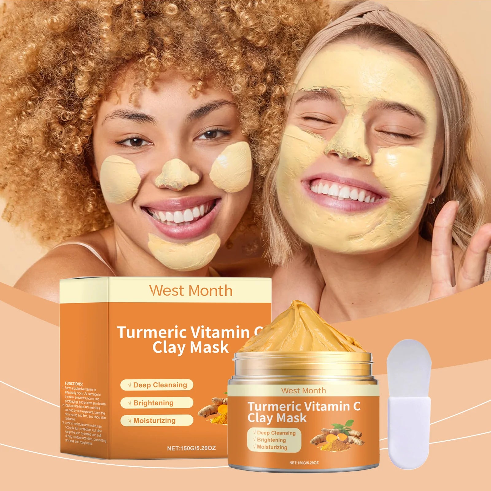 Soins Visage Curcuma West & Month - Anti-Acné & Pores