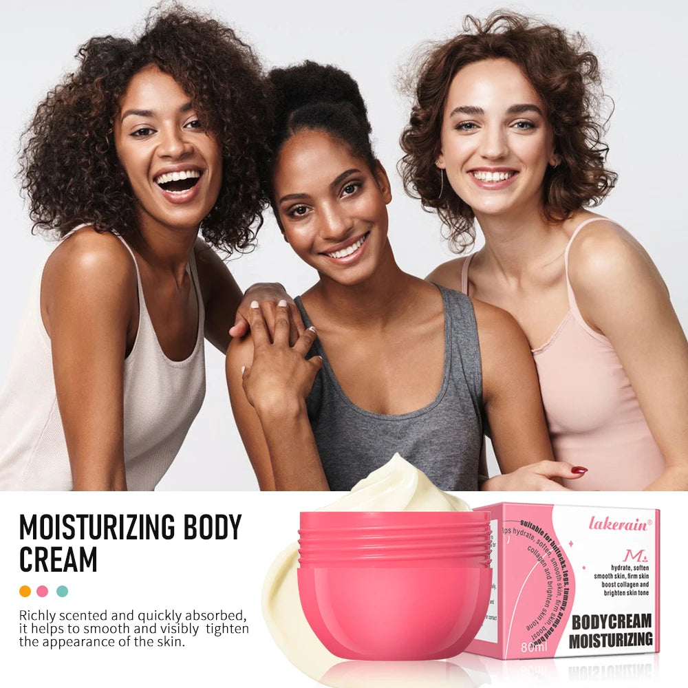 Crème Corporelle Hydratante Raffermissante - Réparation Absorption Rapide Non Grasse Peau Lisse