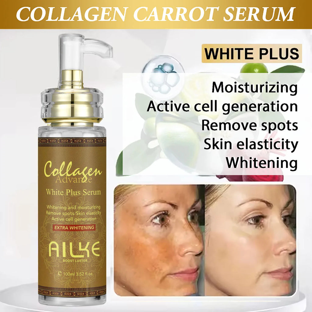 Kit de soins de la peau AILKE Collagen 5 en 1, restaurer l’élasticité de la peau, lisser la peau, éclaircir, unifier le teint de la peau, pour l’utilisation du visage et le corps