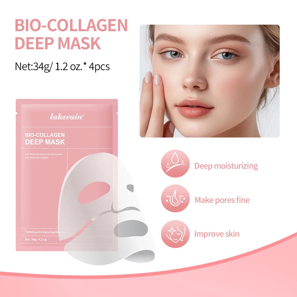 Masque Hydrogel Bio-Collagène Élasticité