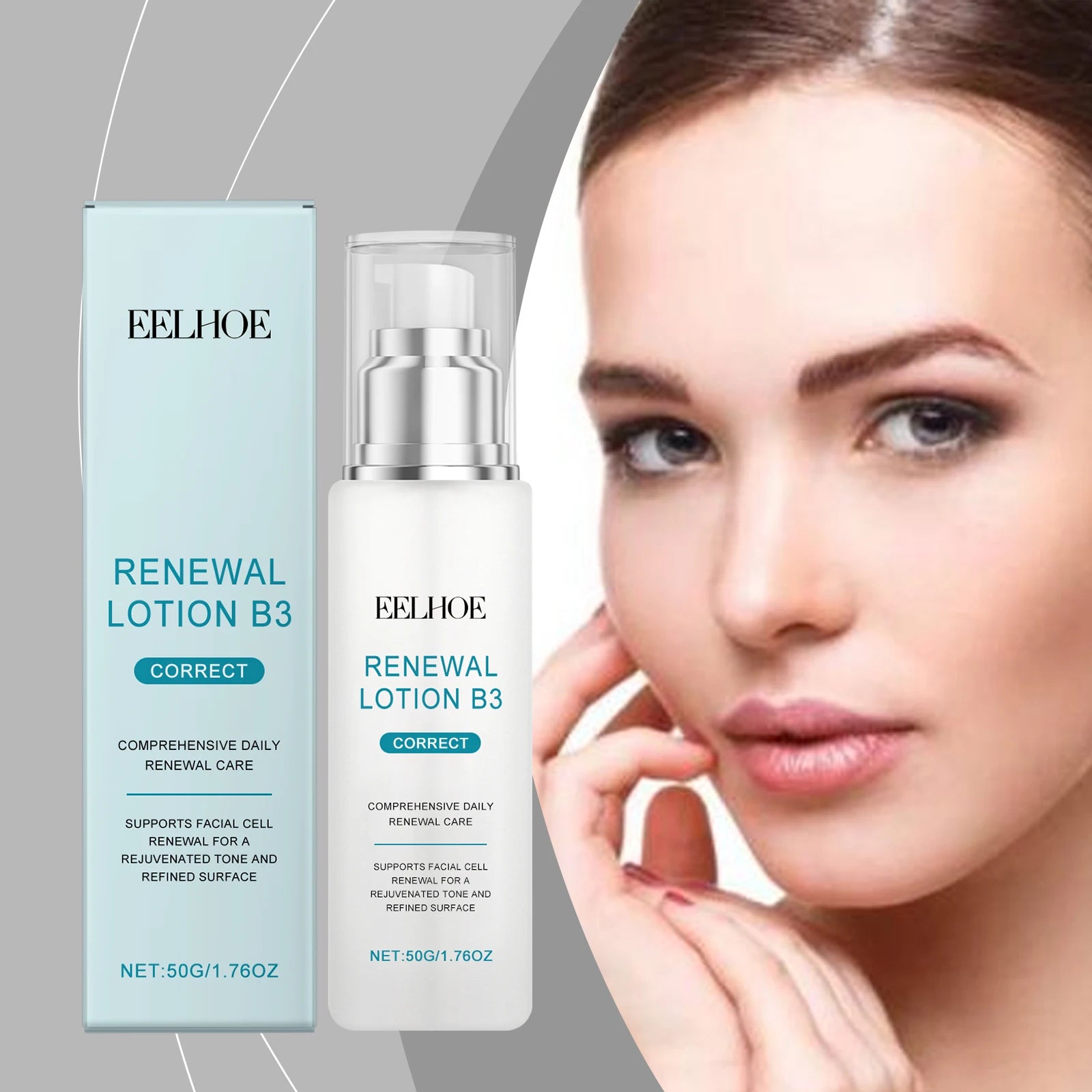 Lotion pour le visage à la vitamine B3, anti-âge, éclaircissante, décoloration de la peau, ridules, ton, augmentation de l’élasticité, crème liftante anti-oxydation, raffermissante