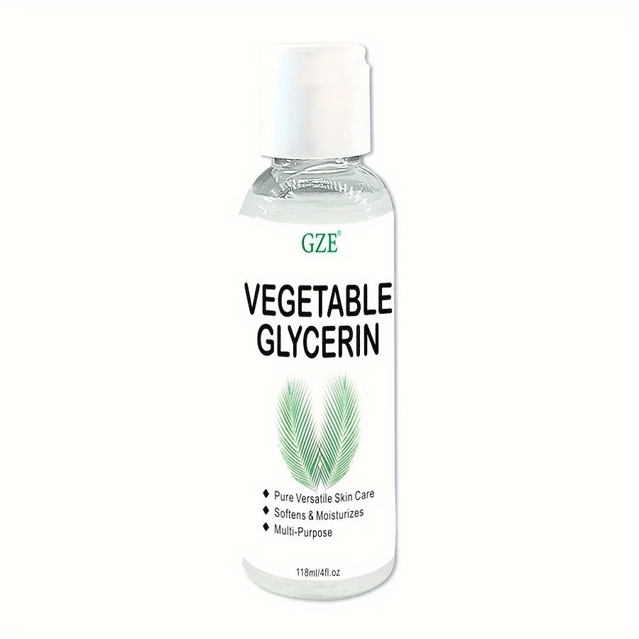 GZE Glycérine Végétale 100% Pure Soin Polyvalent Adoucissant Hydratant Multi-Usage