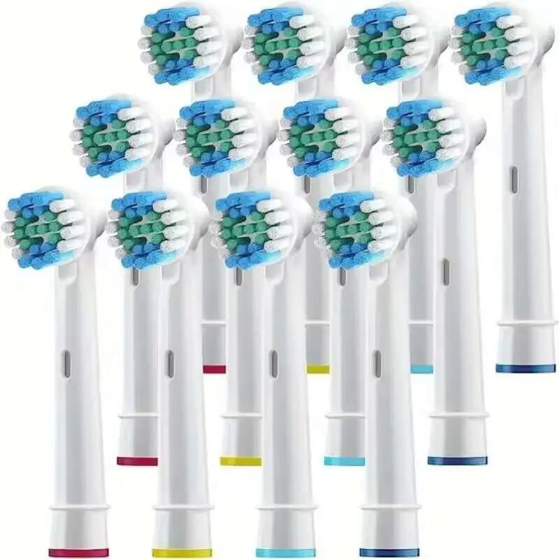 Têtes de Brosse à Dents de Remplacement Compatible Oral-B Braun - Lot de 4/12/16/20 Pièces Professionnelles