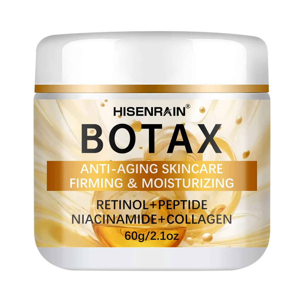 Crème Visage Anti-Âge HISENRAIN Effet Botax - Hydratation Profonde - Réparation Transitions Saisonnières - Soin Hiver