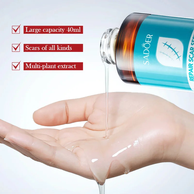 Crème Réparatrice SADOER - Cicatrices & Brûlures, Hydratation & Régénération Visage