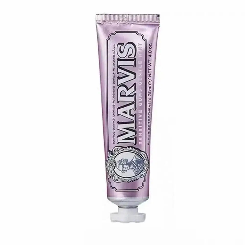 Dentifrice Italien Marvis 85ml - Blanchiment Menthe, Haleine Fraîche et Élimination des Taches de Tabac