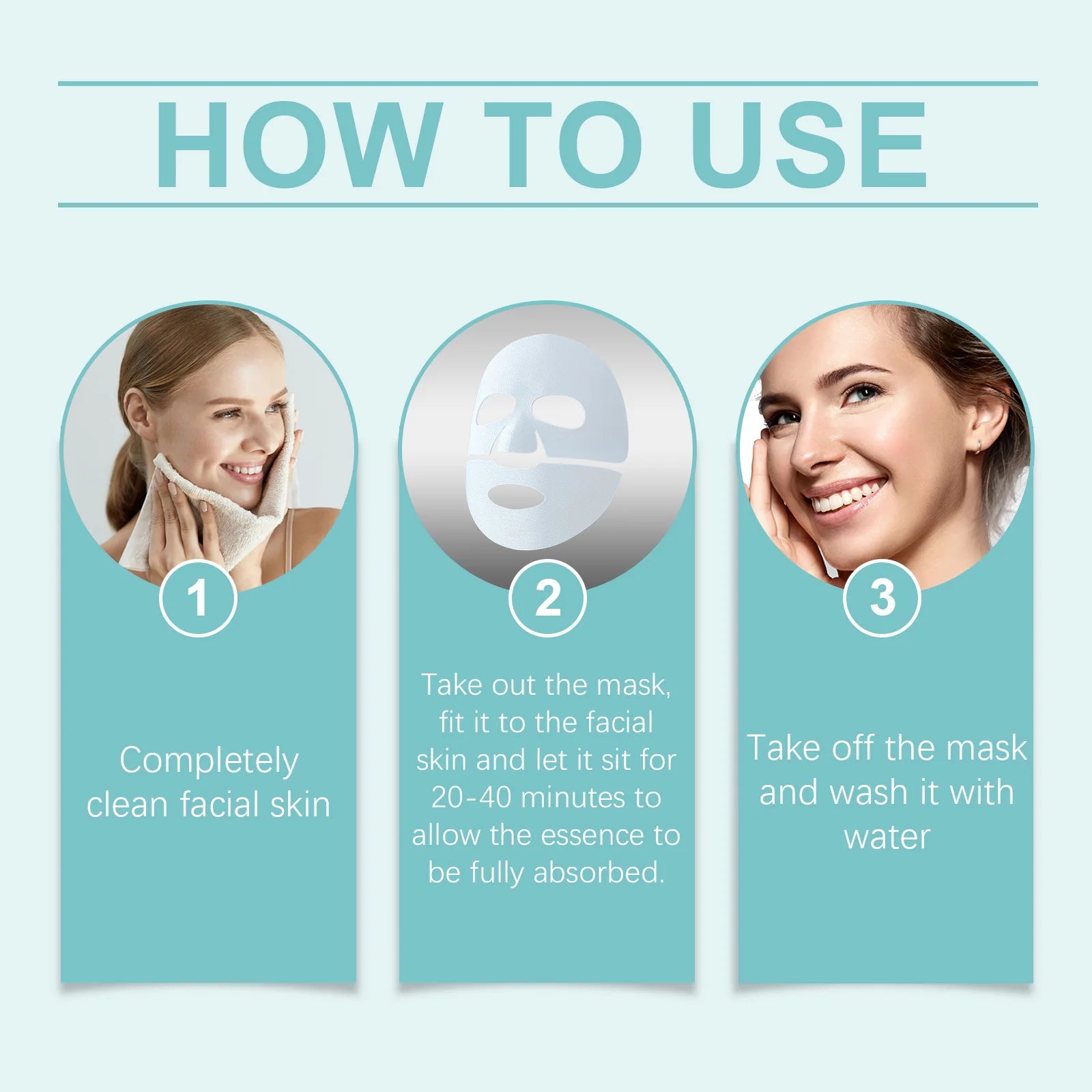 Masque Anti-Âge Collagène & Acide Hyaluronique