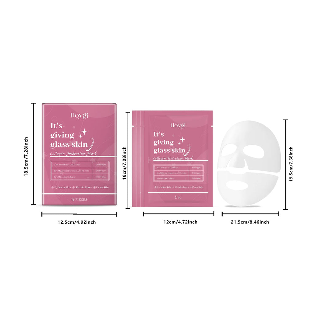 Masque Anti-Âge Collagène & Acide Hyaluronique