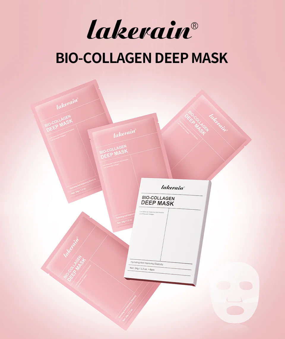 Masque Hydrogel Bio-Collagène - Hydratation Profonde Nuit - Raffermissant Anti-Âge