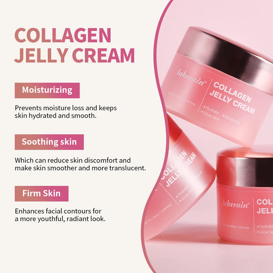 Crème Gelée Collagène Niacinamide - Hydratation Anti-Âge Raffermissant 100ml