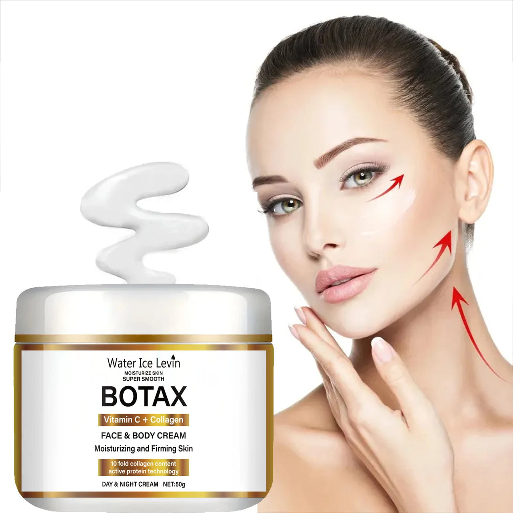 Crème Niacinamide Collagène - Raffermissante Hydratante Visage Jour Nuit Vitamine C Peau Sensible