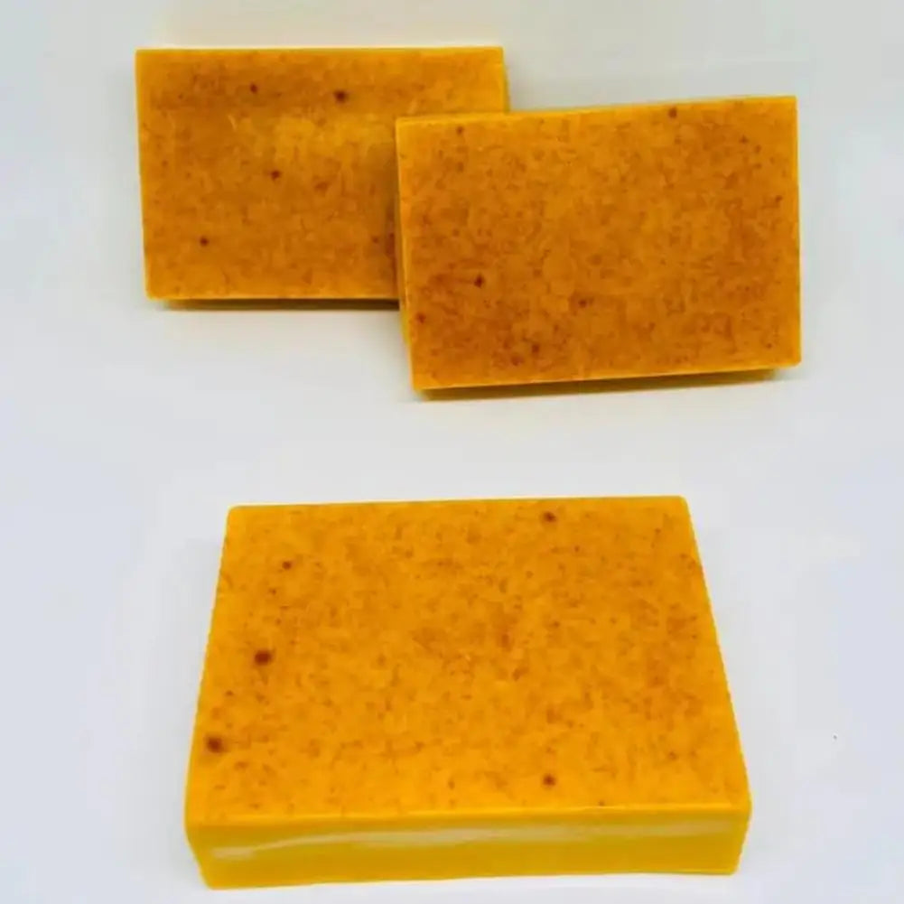 100g de savon à la main au curcuma, savon à l’acide kojique au citron, savon pour la douche et le visage Nettoyage en profondeur pour les soins de la peau du visage et du corps
