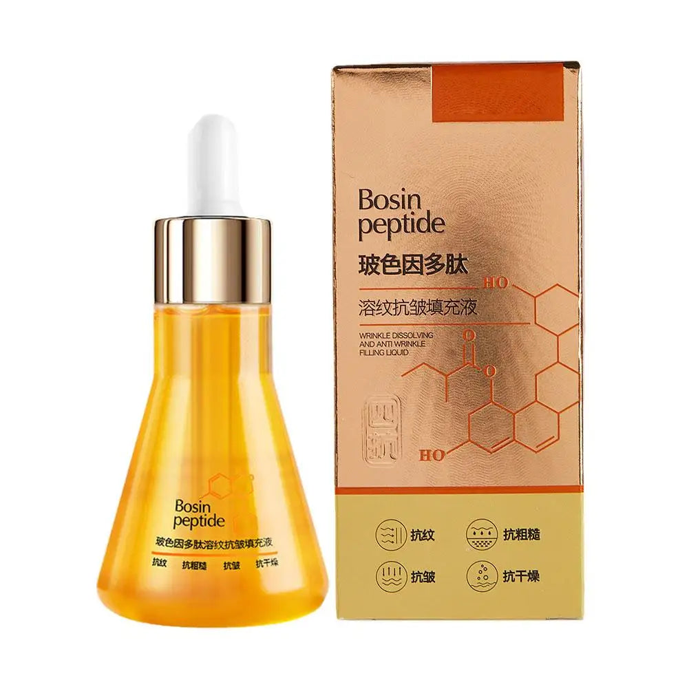 Sérum Visage Polypeptide Anti-Rides - Hydratant Lissant Éclaircissant Anti-Âge