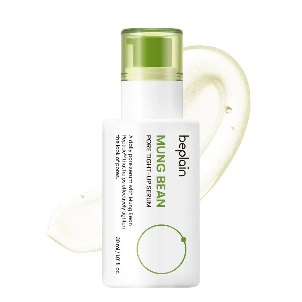 Sérum coréen pour les pores de haricots mungo, mousse nettoyante pour pores profonds, dissolvant de maquillage, masque d'huile et d'argile, produits de soins raffermissants pour la peau