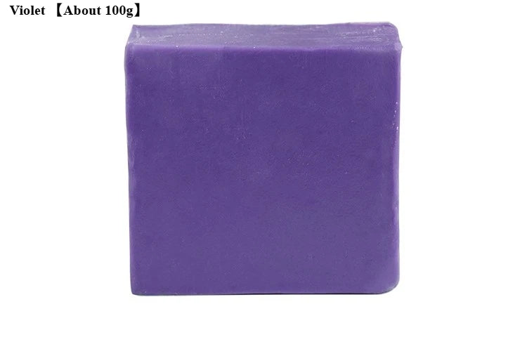 100g Savon d’argile Fait à la main DIY Bougies d’aromathérapie Savon à froid créatif Matières premières auxiliaires pour la production de savon fait à la main