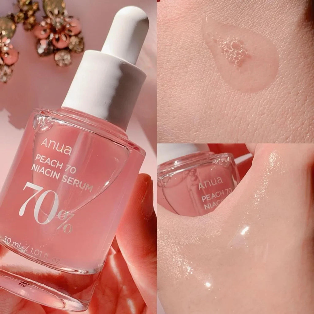 Anua Peach 70 sérum Niacinamide 30 ml, sérum hydratant pour le visage, amélioration de la peau, beauté nettoyante quotidienne, soins de la peau coréens