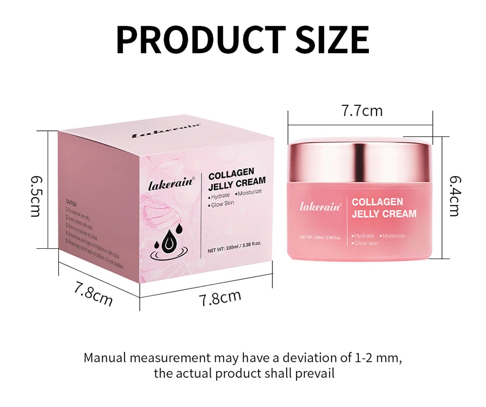 Crème Gelée Collagène Niacinamide - Hydratation Anti-Âge Raffermissant 100ml