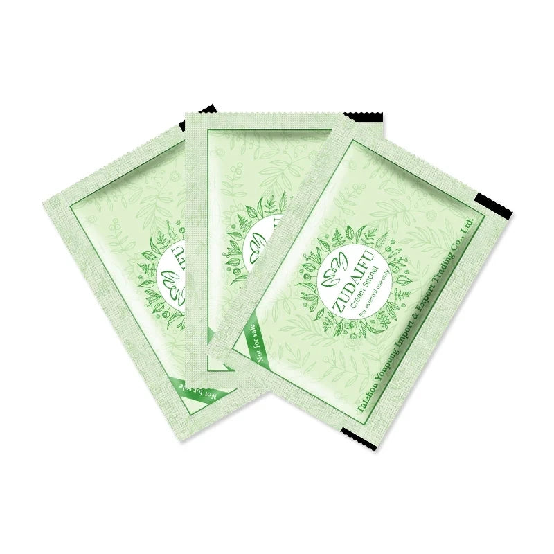 100pcs ZUDAIFU Crème Artisanale aux Plantes Soin de la Peau Crème Corps 3g