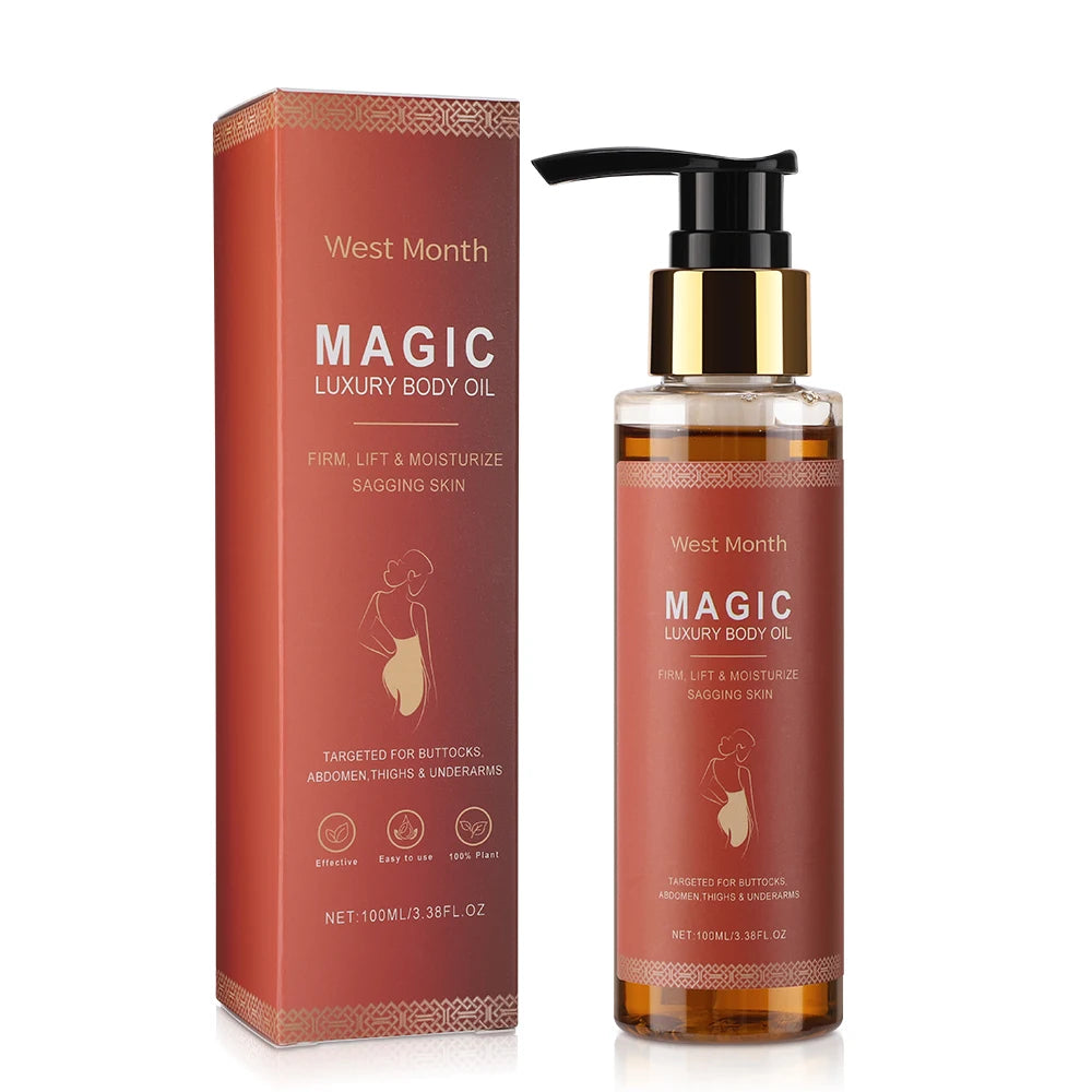 Huile Corporelle Magic Luxury 100ml - Raffermissante Hydratante Anti-Âge