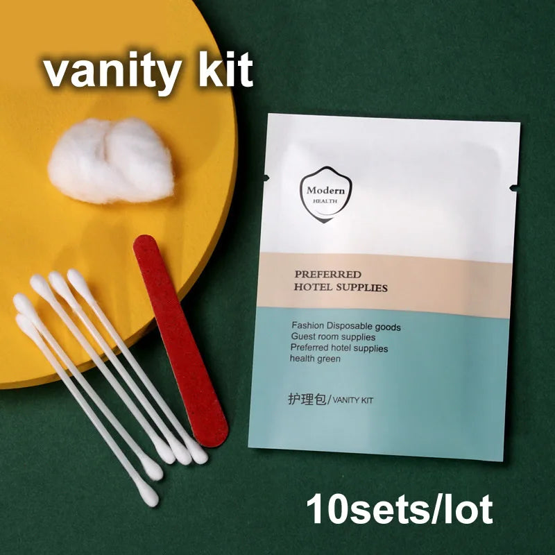 Kit Dentaire de Voyage - Brosse à Dents Dentifrice Rasoir - Fournitures Hôtel Voyage