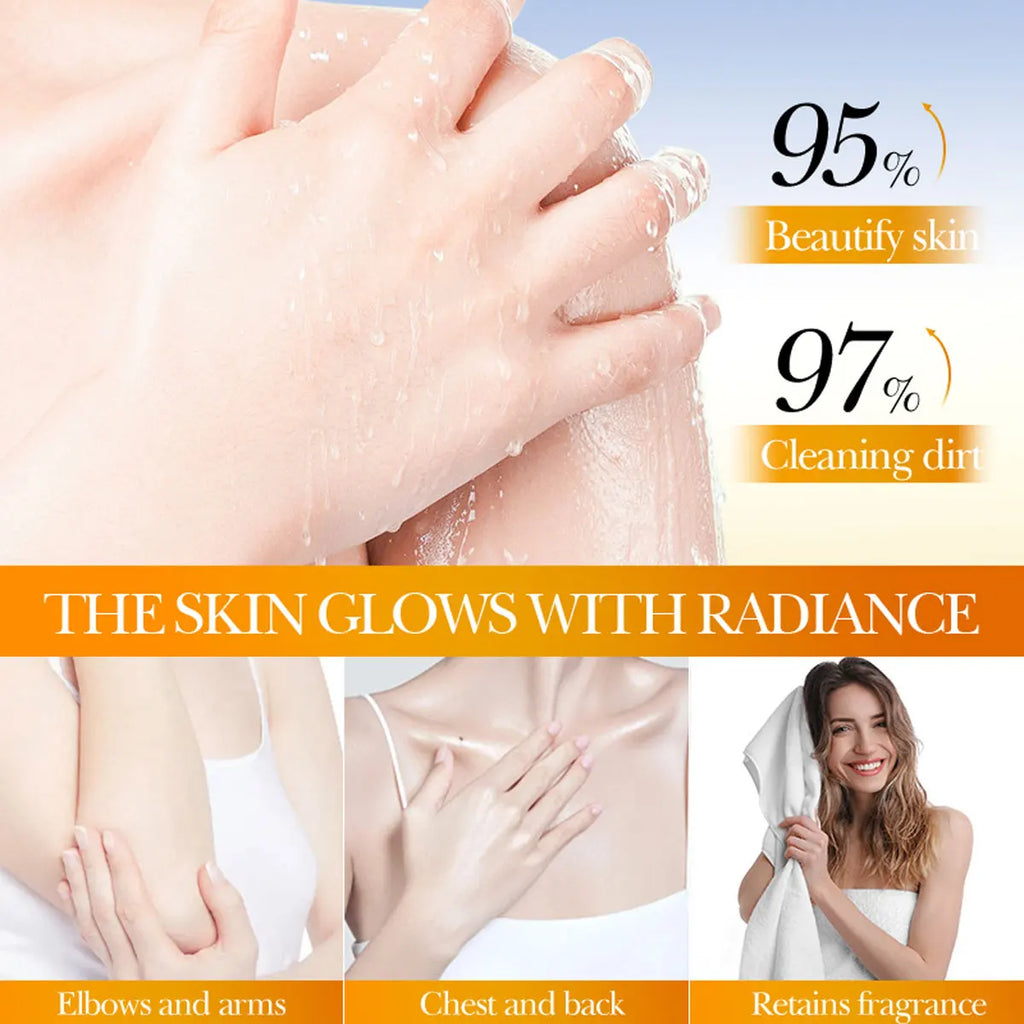 Savon à l’huile essentielle de citron à l’acide kojique, savon à particules givré, savon exfoliant physique fait à la main