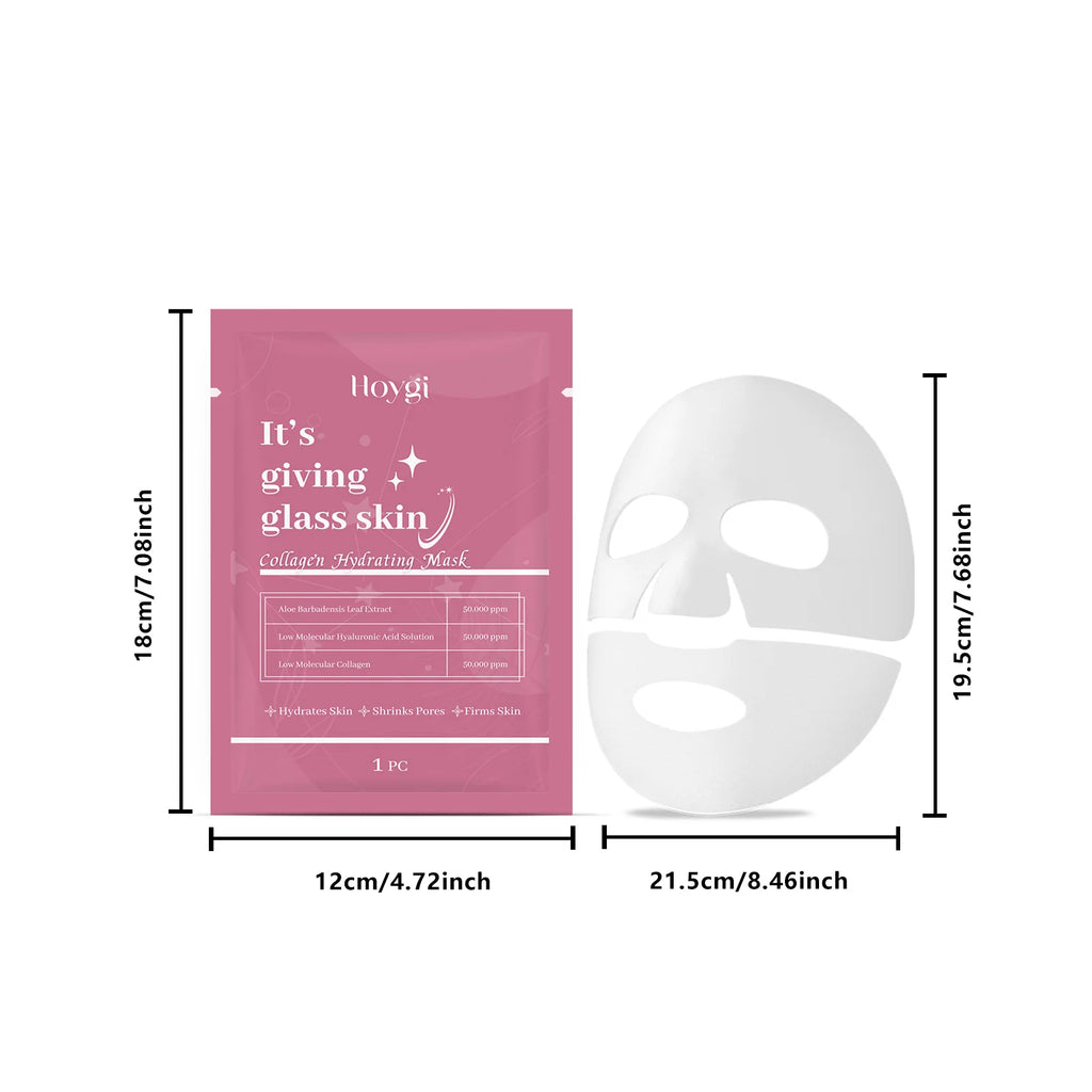 Masque Anti-Âge Collagène & Acide Hyaluronique