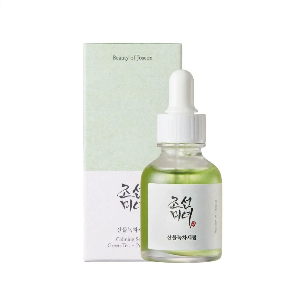 Coréen visage hydratant apaisant revive lueur sérum profond thé vert panthénol Propolis Niacinamide Ginseng escargot Mucin riz peau