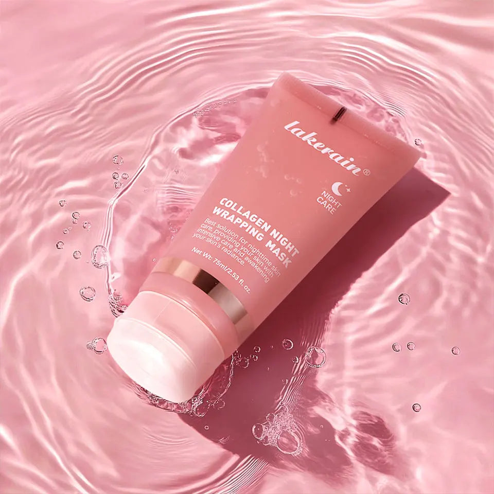 Collagen Peel-off Mask Jelly Night Wrapping Facial Mud Firming mask Daily Face Skincare Deep Cleaning Skin-Peeling Off Covers