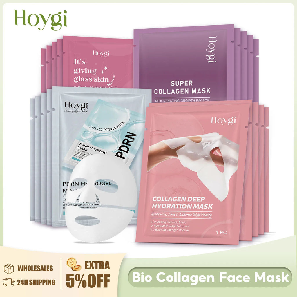 Masque Anti-Âge Collagène & Acide Hyaluronique