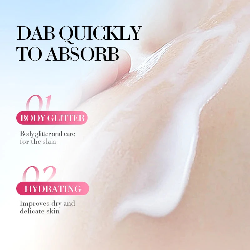 Lotion Corps Fleur de Cerisier Hydratante Éclat Cristallin Brillance Parfum Cerisier Hydratation Profonde