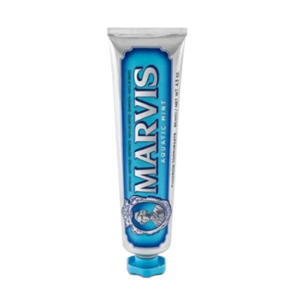 Dentifrice Italien Marvis 85ml - Blanchiment Menthe, Haleine Fraîche et Élimination des Taches de Tabac