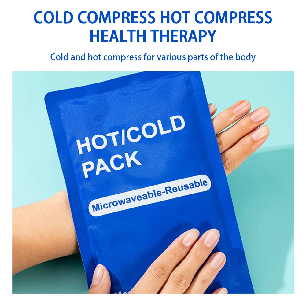 Portable Ice Pack Comfort Relief Pain Compress Cooling Ice Pack For Ankle Injury Foot Injury Knee Back Face Shoulder Hip Leg Arm