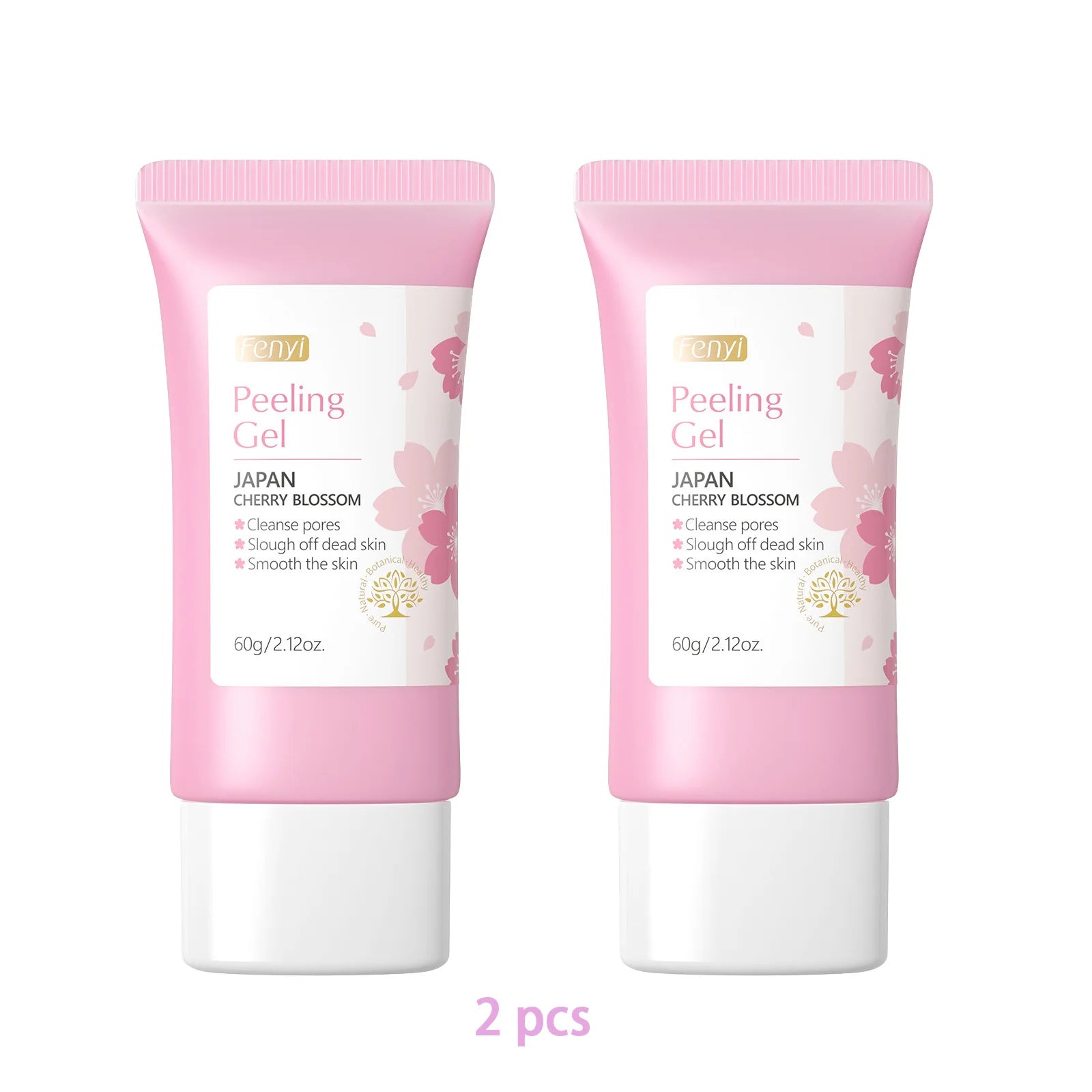 Sakura visage nettoyage en profondeur Gel exfoliant soins de la peau blanchissant hydratant réparation gommage du visage soins de la peau 60g
