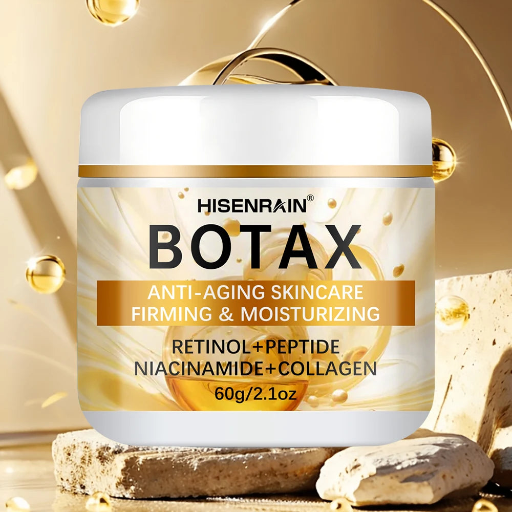 Crème Visage Anti-Âge HISENRAIN Effet Botax - Hydratation Profonde - Réparation Transitions Saisonnières - Soin Hiver