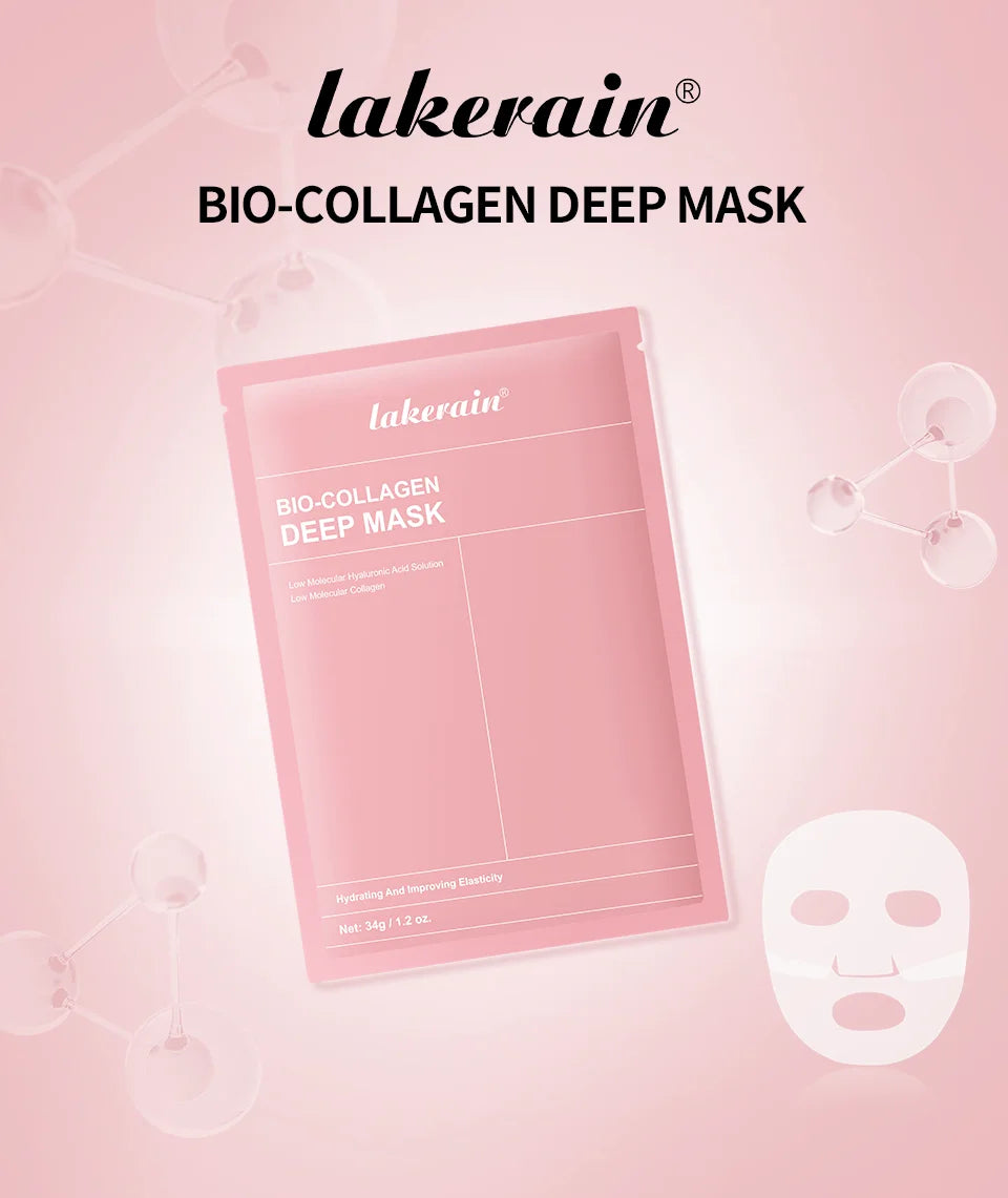 Masque Hydrogel Bio-Collagène - Hydratation Profonde Nuit - Raffermissant Anti-Âge