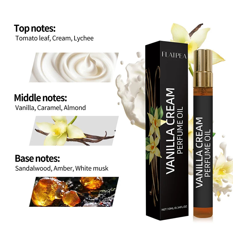 Parfum Gourmand France Vanille Crème Spray Unisexe Passion Vanille Eau de Parfum Tentation Irrésistible Charme