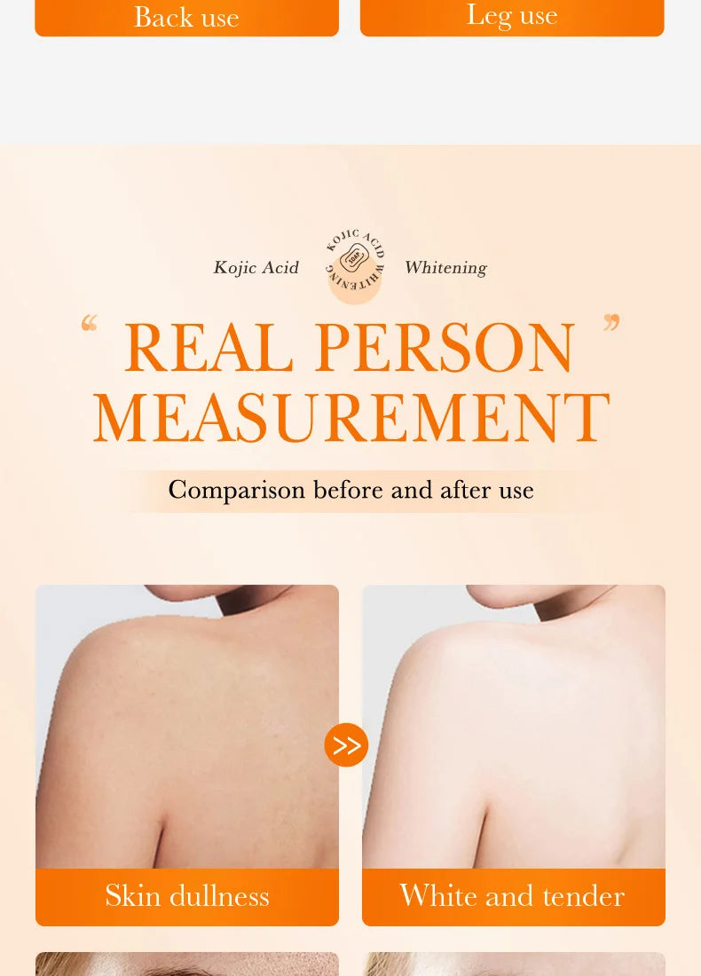 Savon Artisanal Éclaircissant Acide Kojique - Nettoyage Profond Hydratant Huile Essentielle Doux