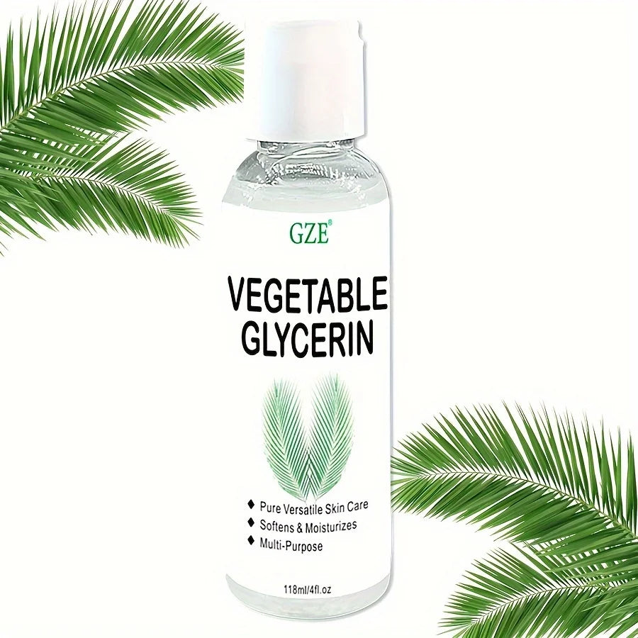 GZE Glycérine Végétale 100% Pure Soin Polyvalent Adoucissant Hydratant Multi-Usage