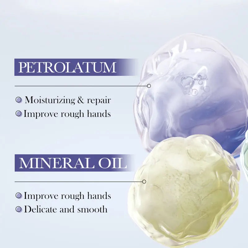 Crème Hydratante pour les Mains SADOER au Raisin Anti-Gerçures Facile à Transporter