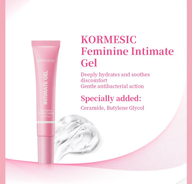 Kit Soins Intimes Femme KORMESIC 5 Pièces - Routine Quotidienne Nettoyant Éclaircissant Douceur