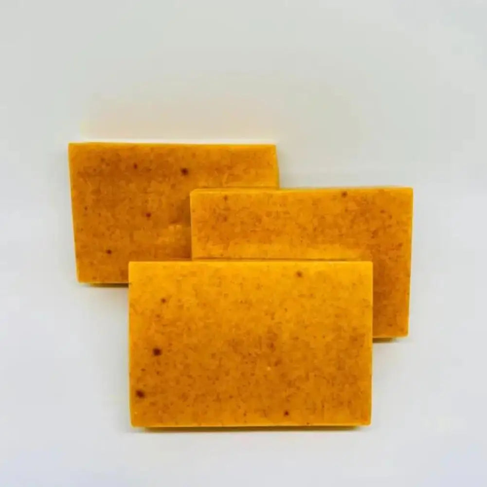 100g de savon à la main au curcuma, savon à l’acide kojique au citron, savon pour la douche et le visage Nettoyage en profondeur pour les soins de la peau du visage et du corps