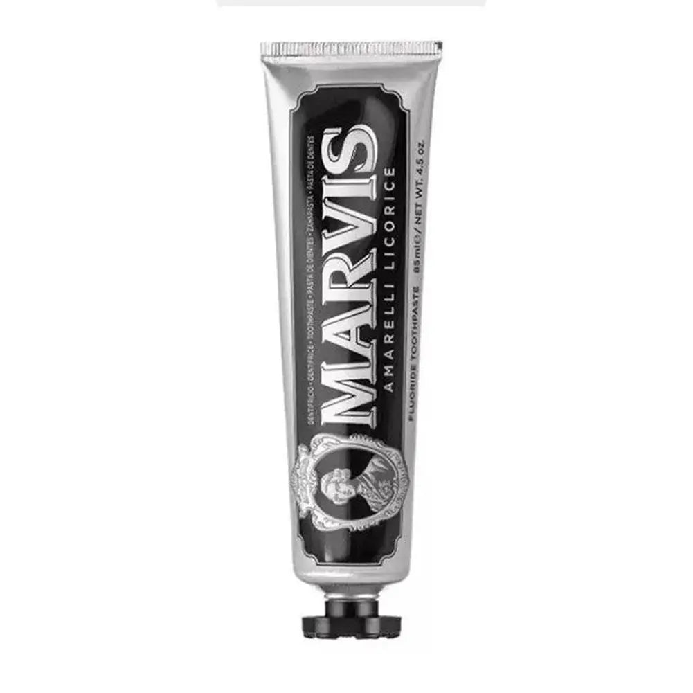 Dentifrice Italien Marvis 85ml - Blanchiment Menthe, Haleine Fraîche et Élimination des Taches de Tabac