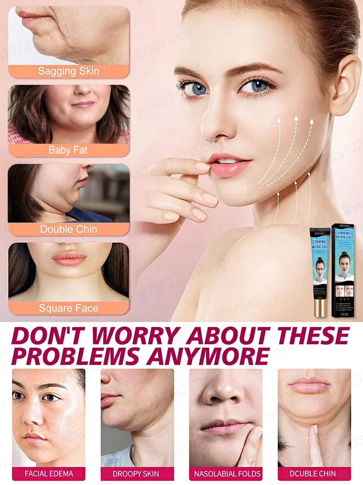 Crème V-Shape Liftante - Redessine l'Ovale du Visage