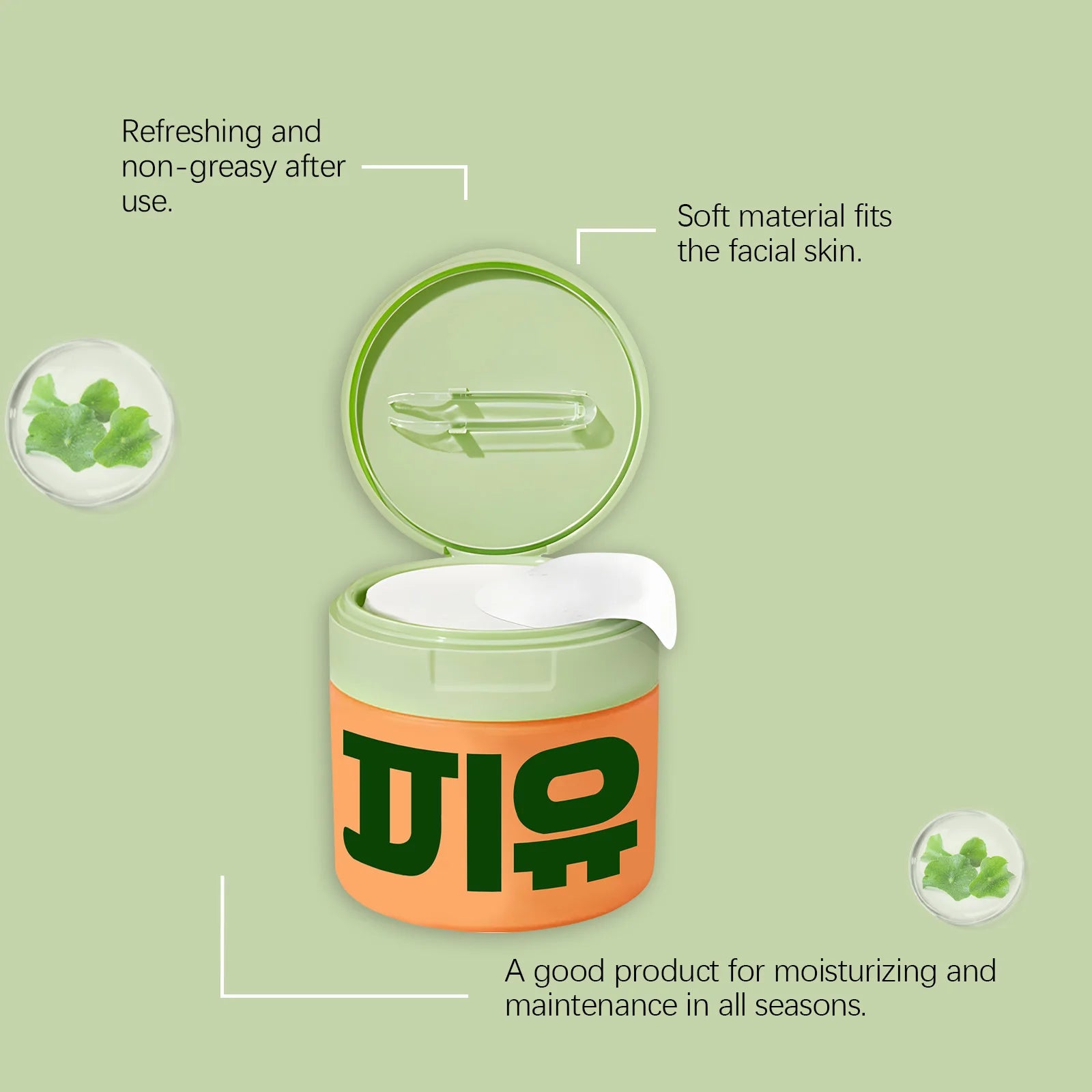 Cotons Démaquillants Niacinamide - Réduit Teint Terne Éclaircit Ridules Élasticité Hydratant Masque Visage