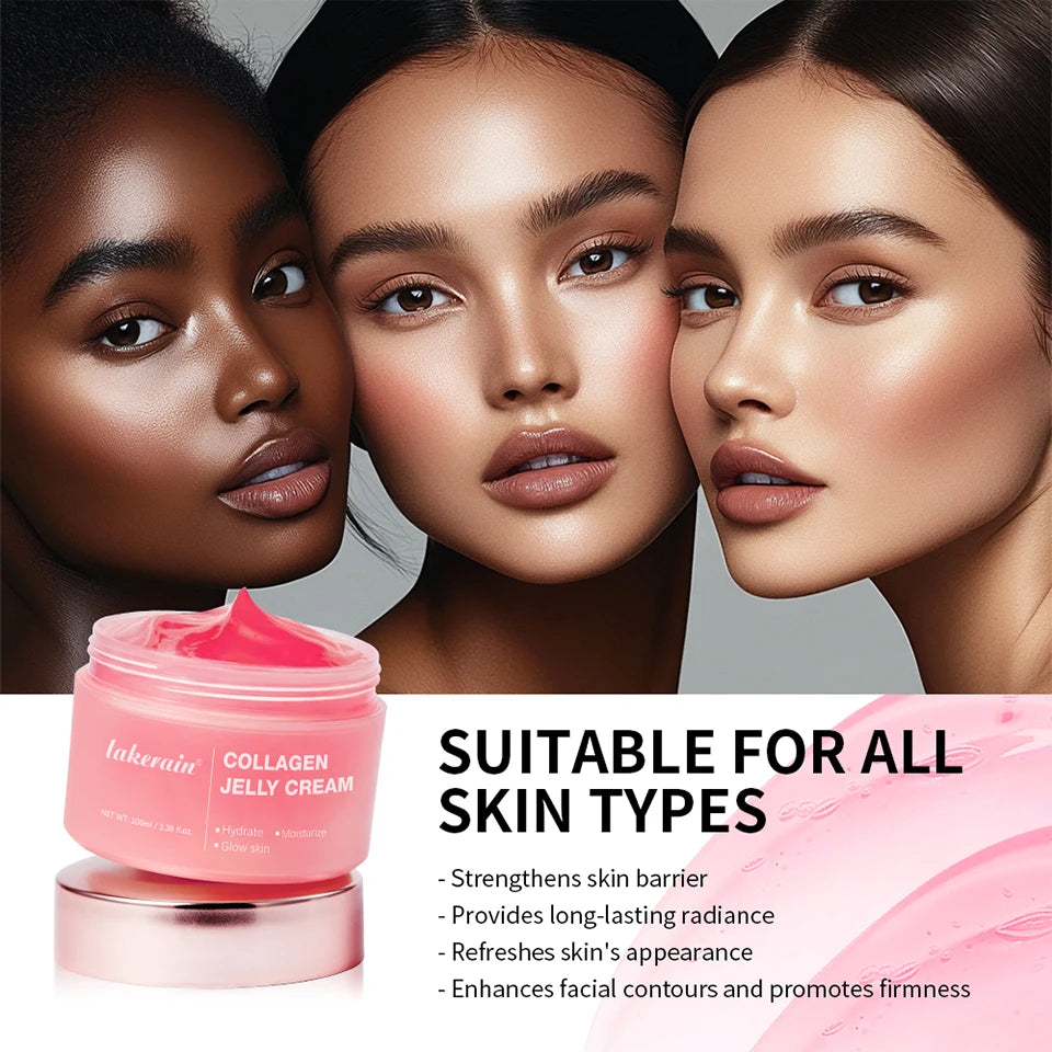 Crème Gelée Collagène Niacinamide - Hydratation Anti-Âge Raffermissant 100ml