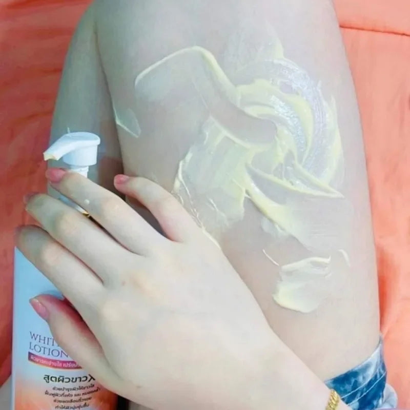 250ML/500M Thailand LISA Collagen Body Whites Élimine les taches brunes, éclaircit les taches, hydrate la peau ferme Blanc brillant lisse