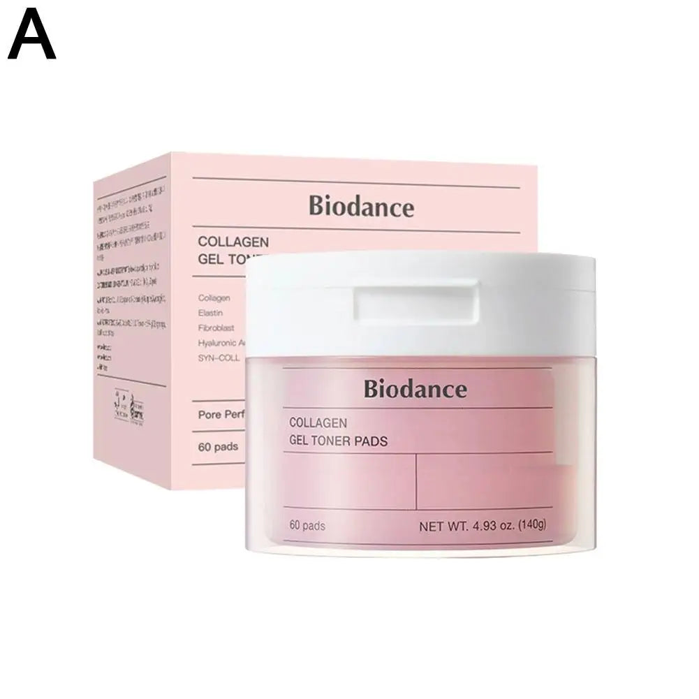 Biodance Skin Care - Collagen Deep Hydrating Face Mask, Cotton Tablets, Ampoule Serum, Moisturizing, Calming Low Stab Gel Toner