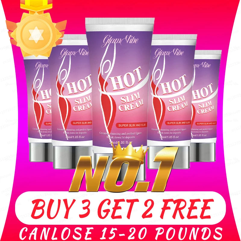 Crème minceur à l'extrait végétalingrédients sûrscombustion efficace des graissesadaptée à une utilisation pour tout le corps