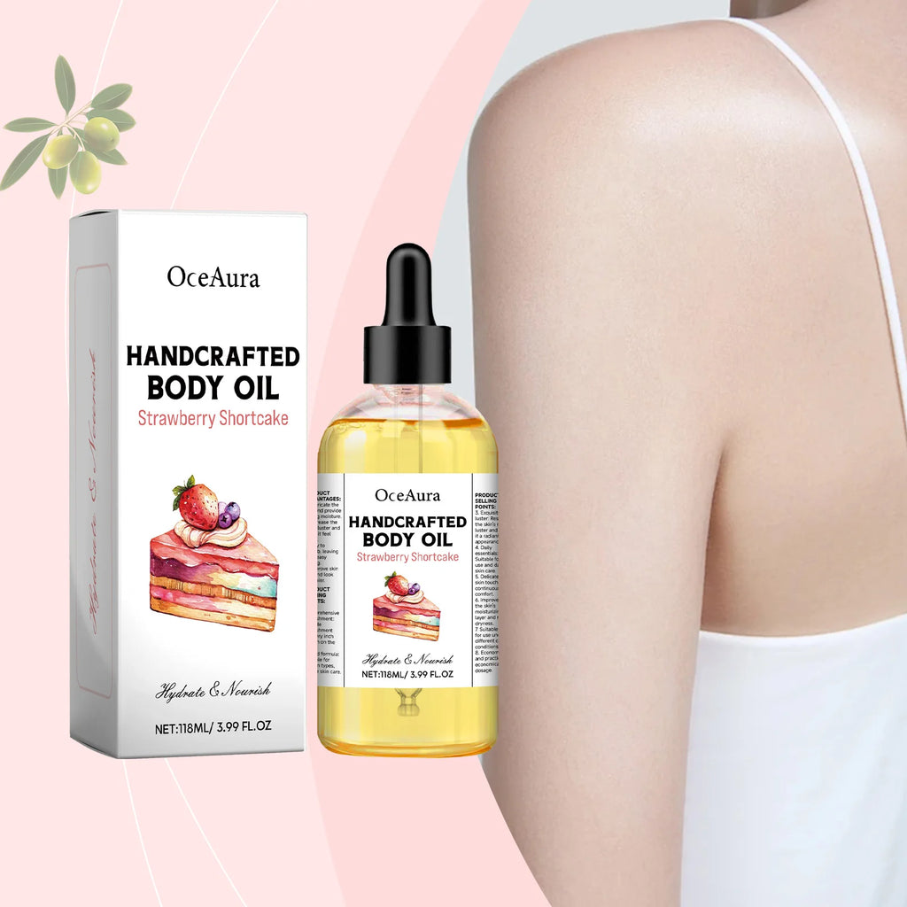 Huile Corporelle Vanille Chaude - Hydratante Nourrissante Anti-Sécheresse Spa